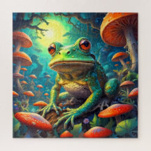 Finny Cute Frog Sitta-pussel