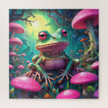 Finny Cute Frog Sitta-pussel