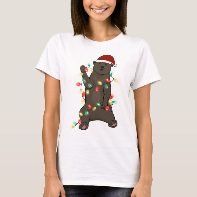 Finny Cute-julklapp T Shirt (Framsida)