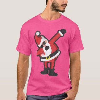 Finny Dabbing Santa Hip hop jul Dab T Shirt