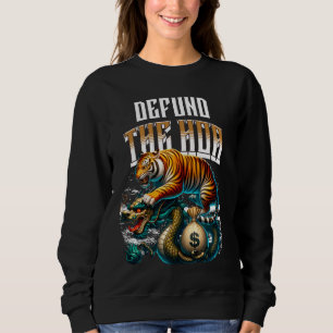 Finny Defund Defund HOA Ironic Sigma Meme Viral Qu T Shirt