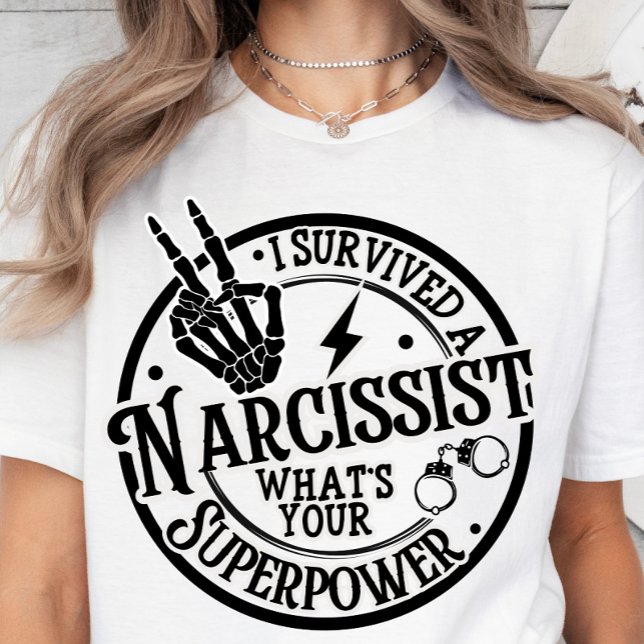 Finny Divorce, Narcissist T-shirt (Skapare uppladdad)