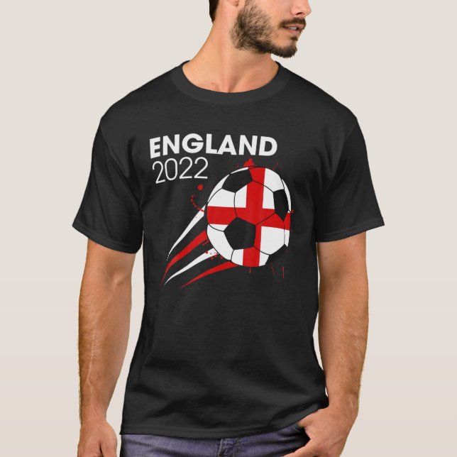 Finny England 2022 Ocer Team Älskare British Flagg T Shirt (Framsida)