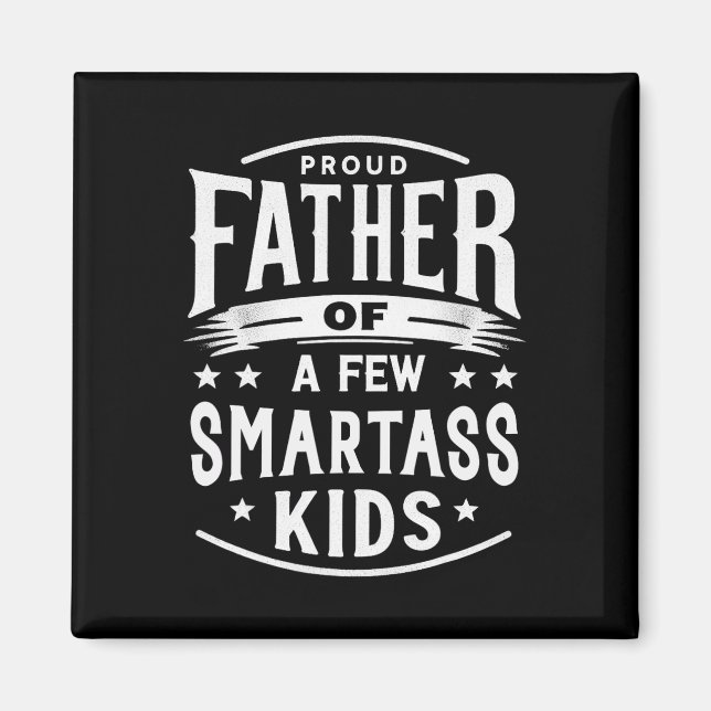 Finny Far&# s day stolt Far of a some Smart Magnet (Framsidan)