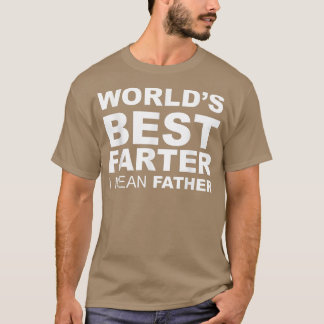 Finny Fars dag World's Best Farter I Elak Fath T Shirt