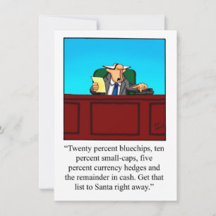 Finny Financial Humor-julfest - inbjudan