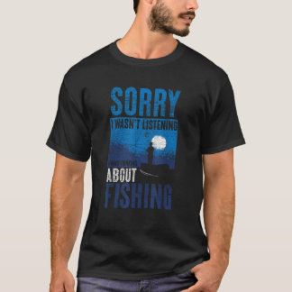 Finny Fisherman Fishing T Shirt
