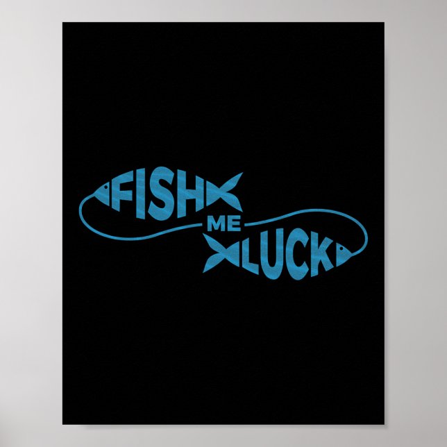 Finny Fisherman Tur Fish Me Tur Poster (Framsidan)