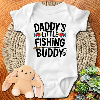 Finny Fishing | Daddys Little Fishing Buddy T Shirt