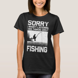 Finny Fishing För manar Women Trout Bass Fisherman T Shirt