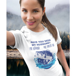 Finny Fishing Make Wife Hobby Giftermål T Shirt