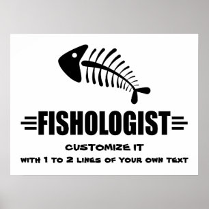 Finny Fishing Poster