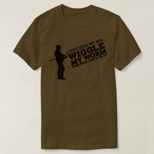 Finny Fishing T Shirt (Design framsida)