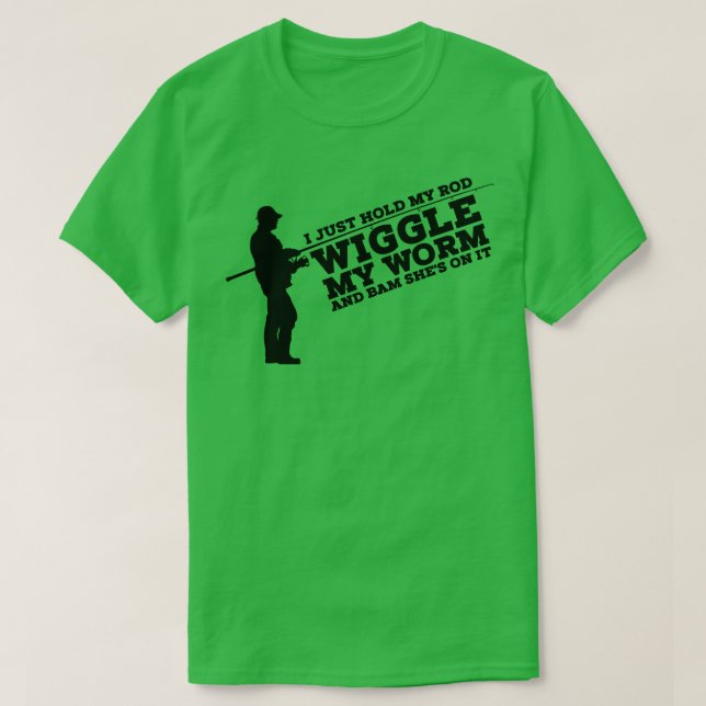 Finny Fishing T Shirt (Design framsida)