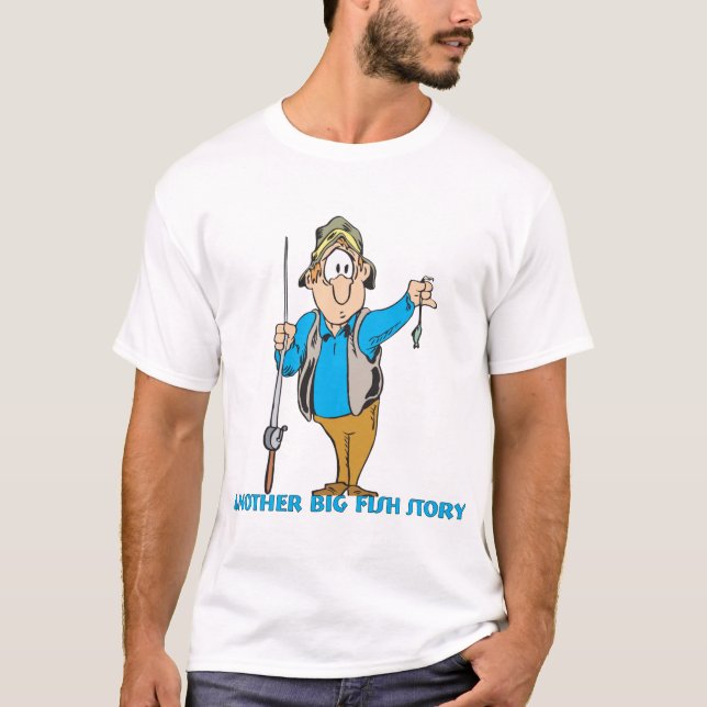 Finny Fiskefartyg som fiskar efter storfisk i Humo T Shirt (Framsida)