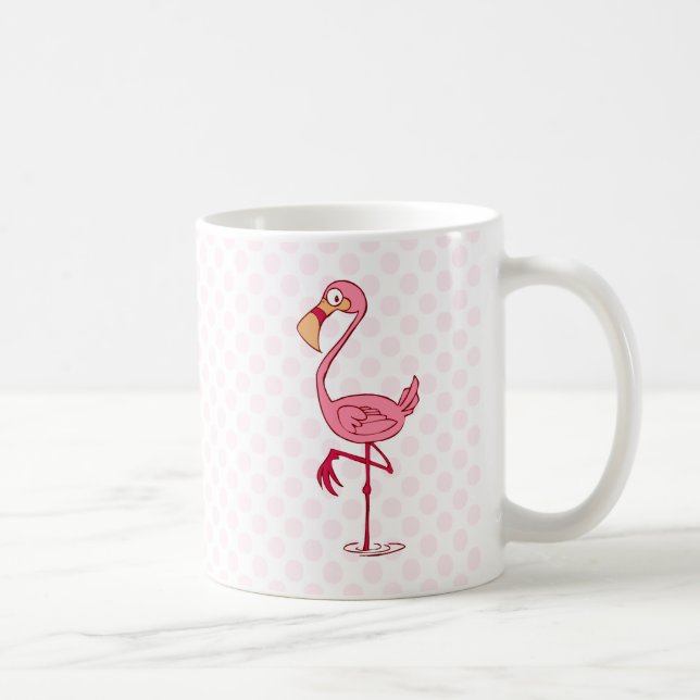 Finny Flamingo Kaffemugg (Höger)