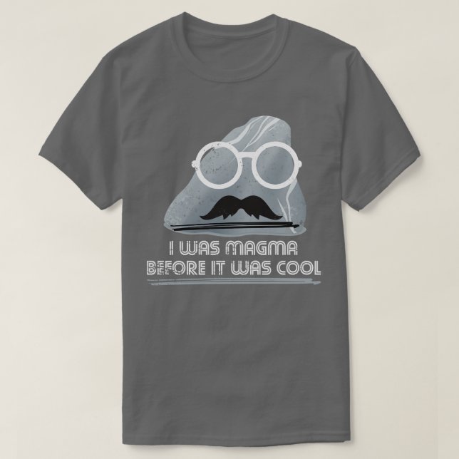 Finny Geology Retro Sten Geolog T Shirt (Design framsida)