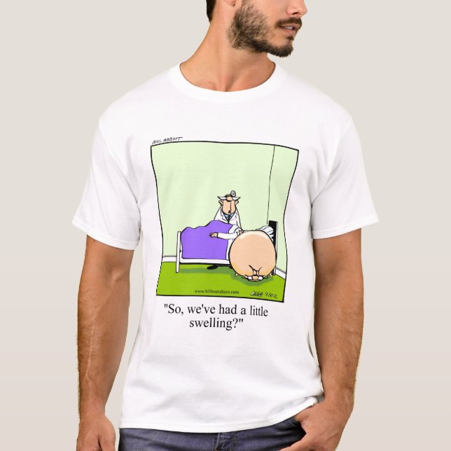 Finny Get well Medical Humor Tee Shirt (Framsida)