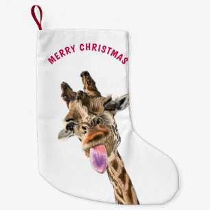 Finny Giraffe-julklapp - sjömil Liten Julstrumpa