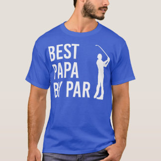 Finny Golf Gift for Pappa Best Pappa efter Par T Shirt