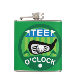 Finny Golfing Pros Golfing Fanatics Sports Flask Fickplunta