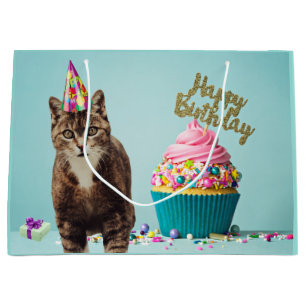 Finny Grattis på födelsedagen Cat med Cupaka