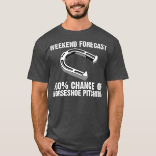 Finny Horseshoe Pitching Gift Manar Women Pitchers T Shirt
