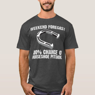 Finny Horseshoe Pitching Gift Manar Women Pitchers T Shirt