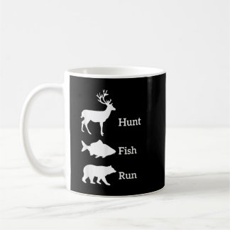 Finny Hunting Fishing Hunt Fish Springa Bear Gift Kaffemugg