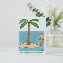 Finny Island Divorce Postcard Vykort