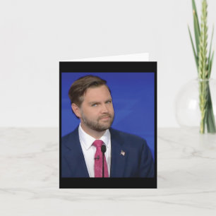 Finny J.d. Vance Memorial Vice Debatt Ansikte Kort