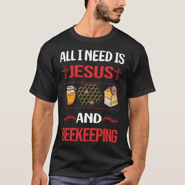 Finny Jesus biodling Biodlingsbiodling T Shirt (Framsida)