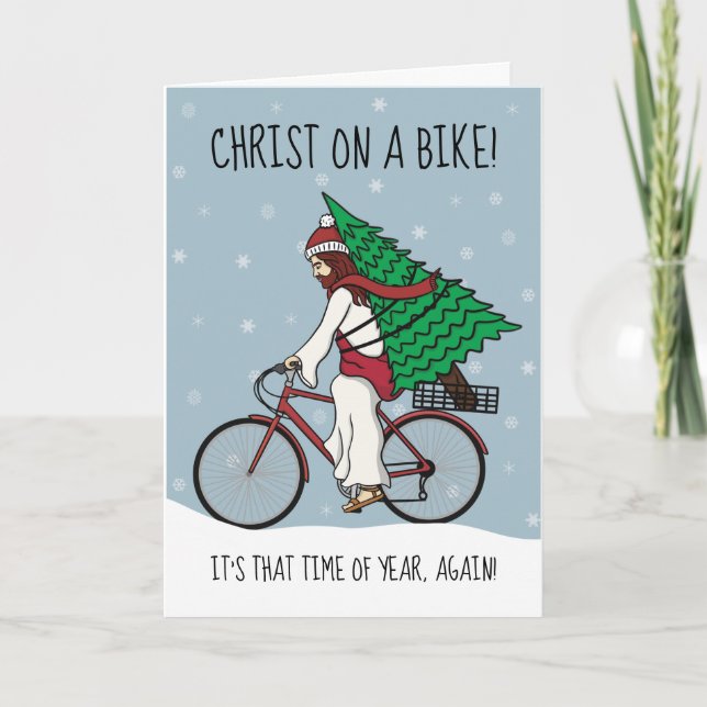 Finny Jesus jul Helgkort (Framsida)