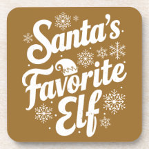 Finny jul Beverage Coaster