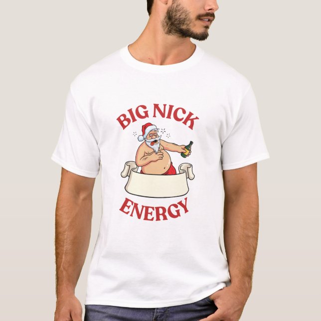 Finny jul Big Energy T Shirt (Framsida)