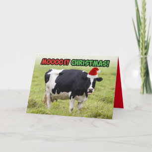 Finny jul Cow-Mooey-jul Kort