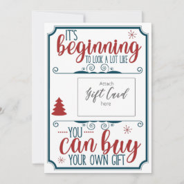 Finny jul Gift Voucher Holder