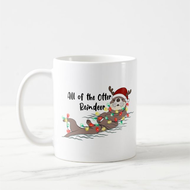 Finny Jul Otter Kaffemugg (Vänster)