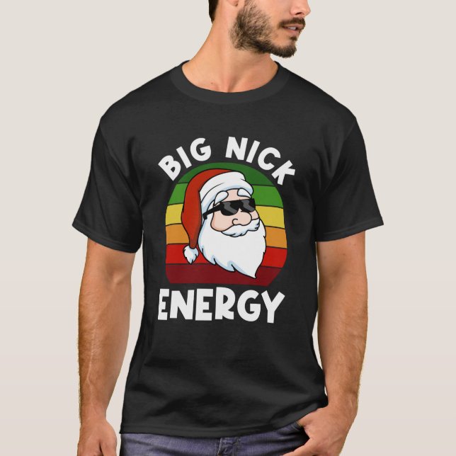 Finny Jul Shirt Big Nick Energy T (Framsida)