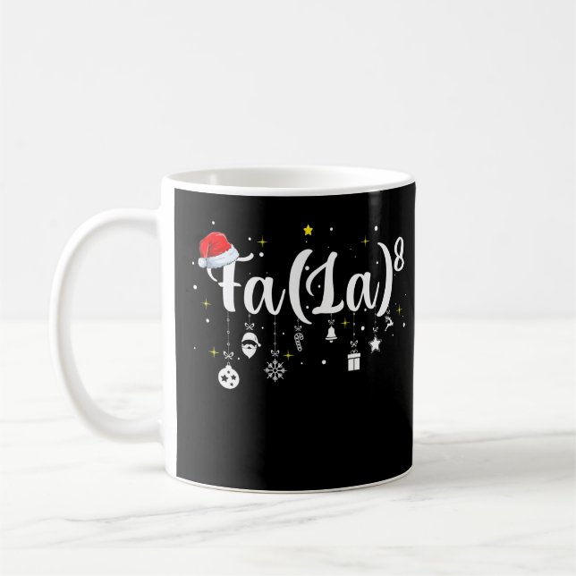Finny Julafton 2021 Fa La 8 Math Teacher jul San Kaffemugg (Vänster)