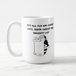 Finny julkaffe Mugg | Santa Coffee Mugg |