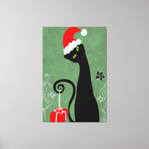 Finny julklapp canvastryck