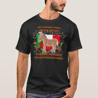 Finny julklapp Dominick - Italienska Christma T Shirt
