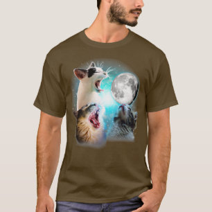 Finny katt, katter som köttas i Måne, katt lover T Shirt