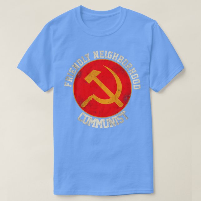 Finny kommunist t shirt (Design framsida)