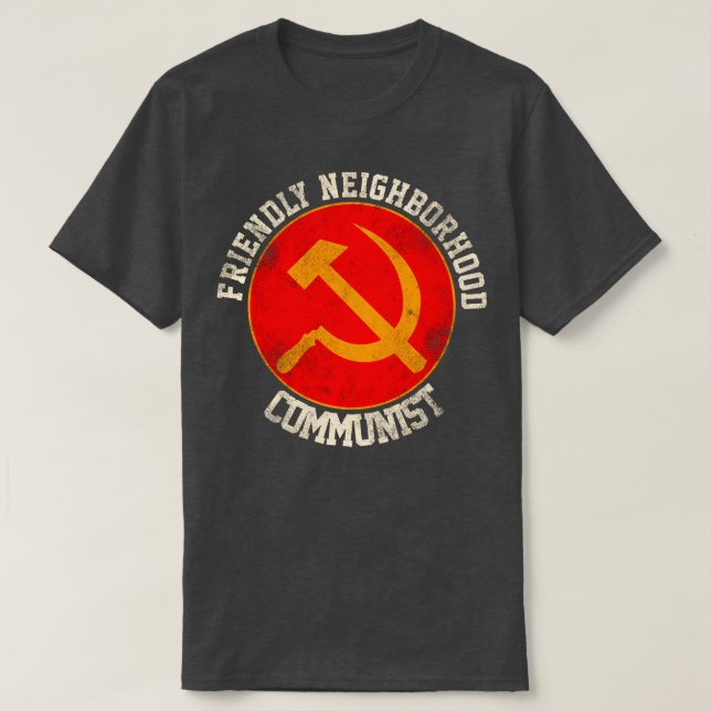Finny kommunist t shirt (Design framsida)