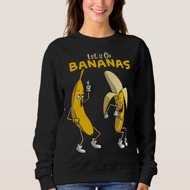 Finny Låt oss Go Bananas Gift Kids Boys Girls Cute T Shirt (Framsida)