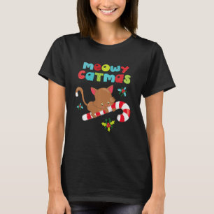 Finny Meowy Catmas Graphic Tee Jul För barn