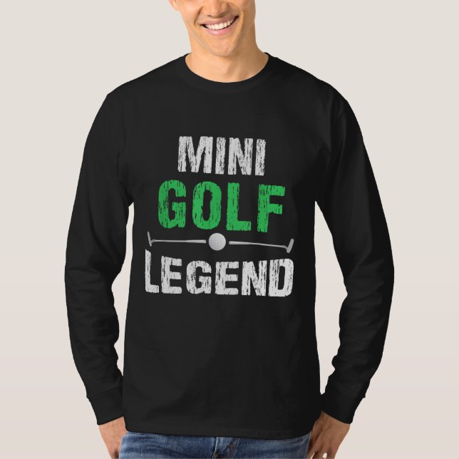 Finny Miniature Golfing Mini Golf Legend Golfer Gi T Shirt (Framsida)