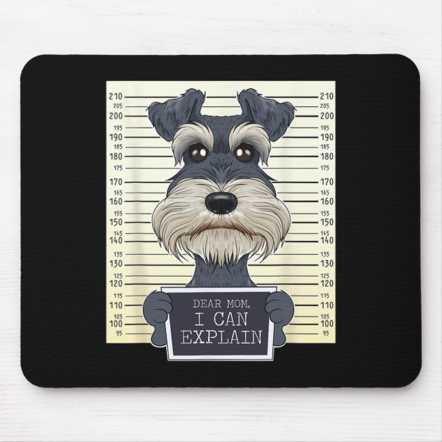 Finny Miniature Schnauzer Mamma I Miniature Schnau Musmatta (Framsidan)